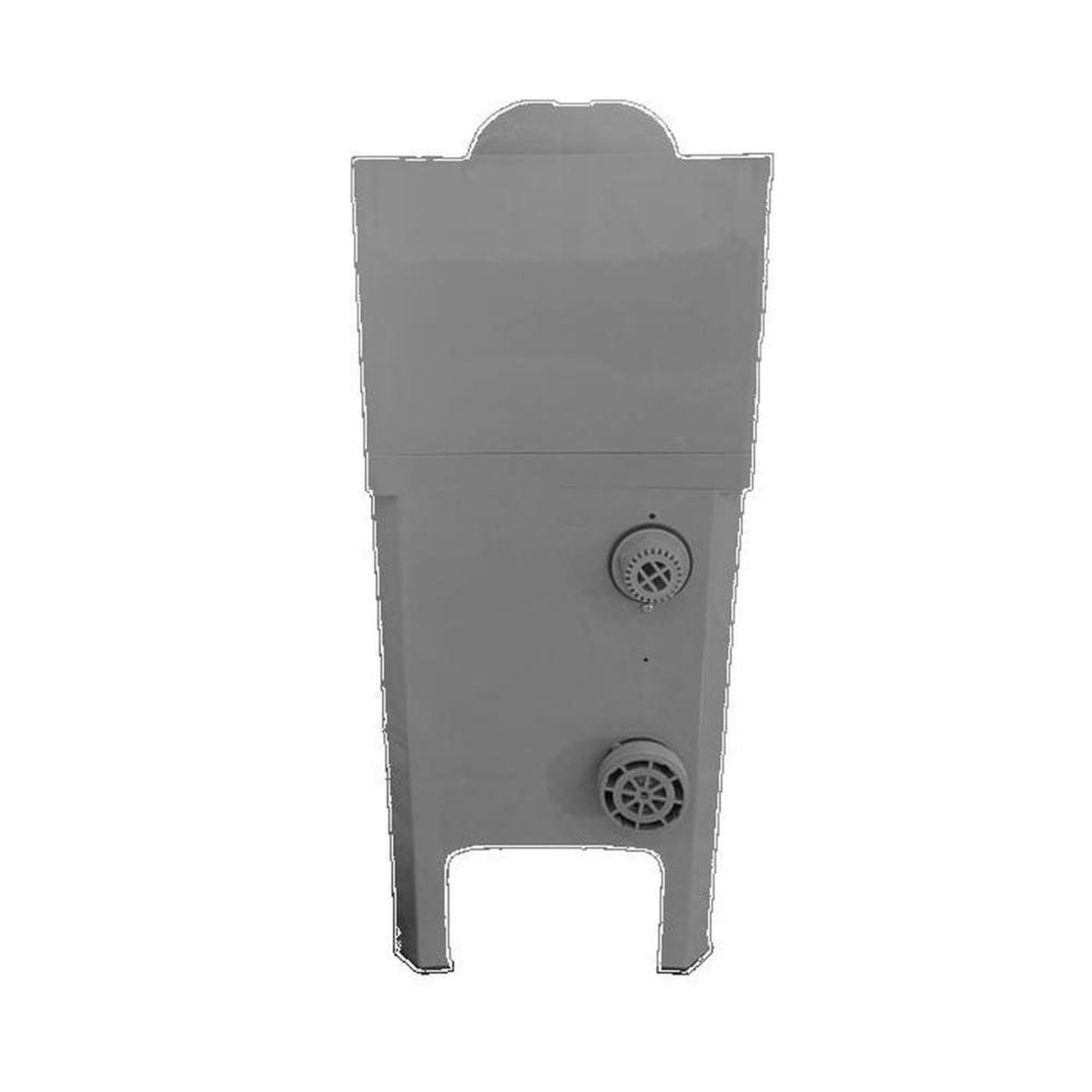 RELX TIME Bloc moteur chauffage et pompe pour spa gonflable, gris foncé/noir, avec grilles de ventilation circulaires