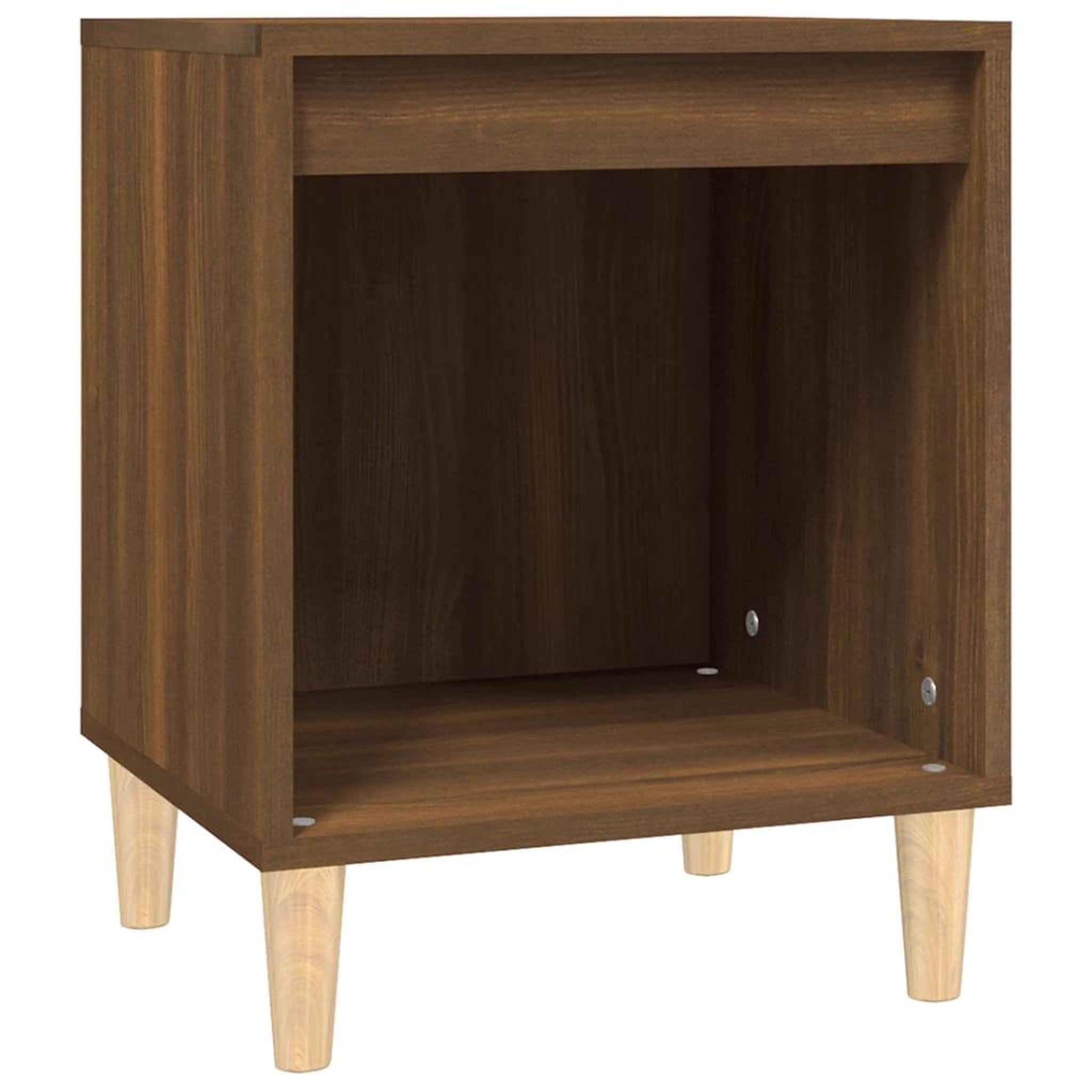 Voir la diapositive 2 : VIDAXL Table de chevet Chene marron 40x35x50 cm