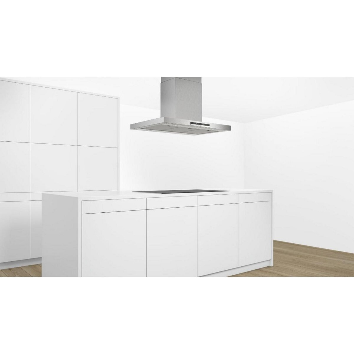 BOSCH Hotte décorative 90cm 754m3/h b inox - dib97im50