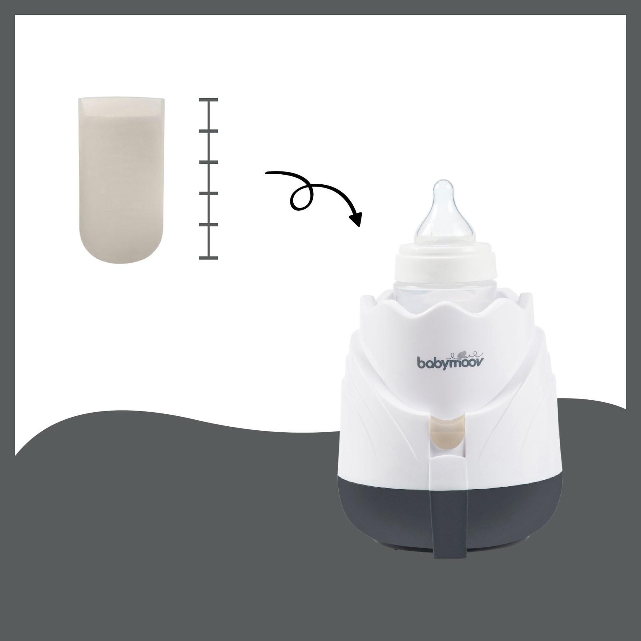 Voir la diapositive 5 : BABYMOOV Chauffe-Biberon Vapeur Babymoov - Universel - Garantie à Vie - Tulipe Cream