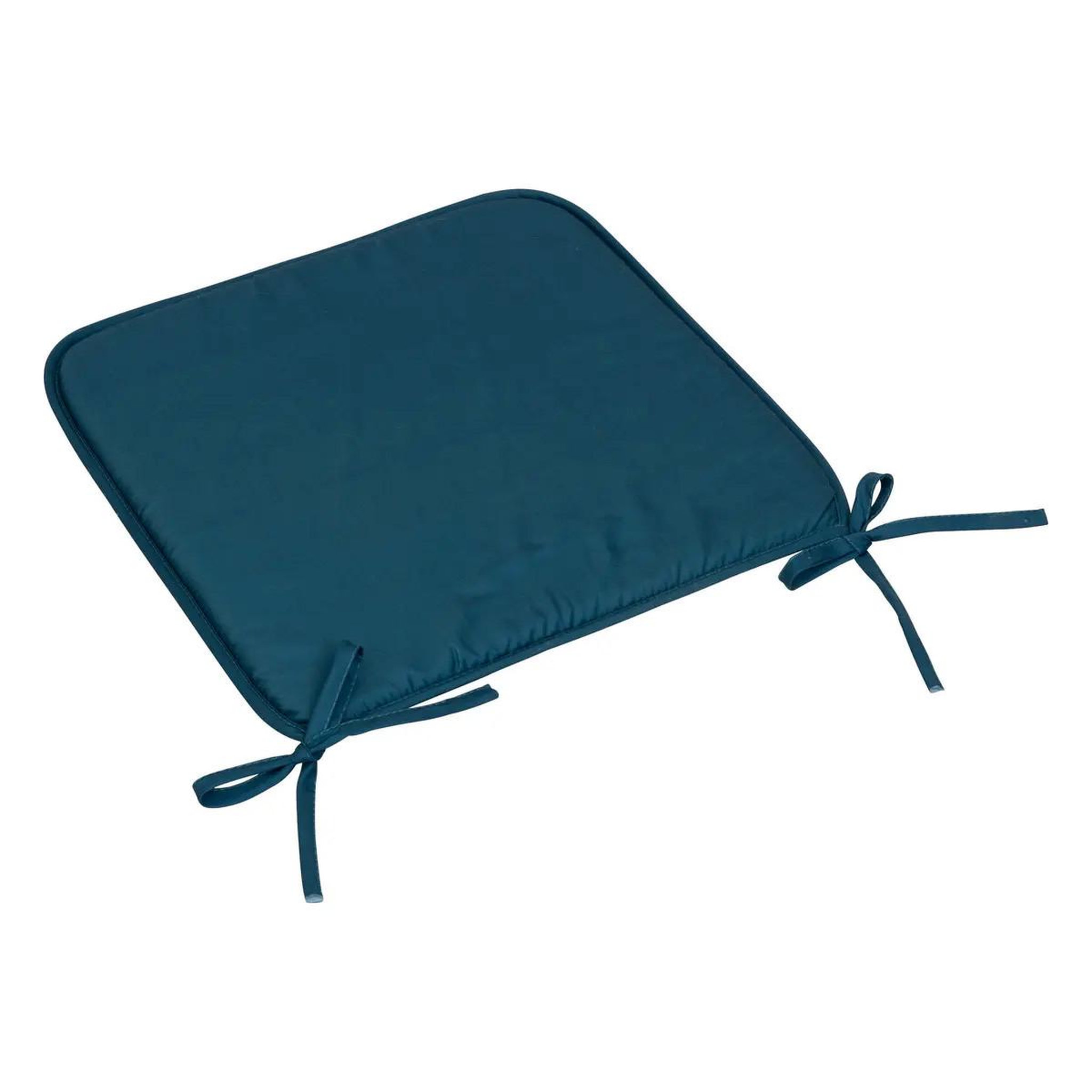 ATMOSPHERA Galette de Chaise  Micro  39x39cm Bleu Égéen