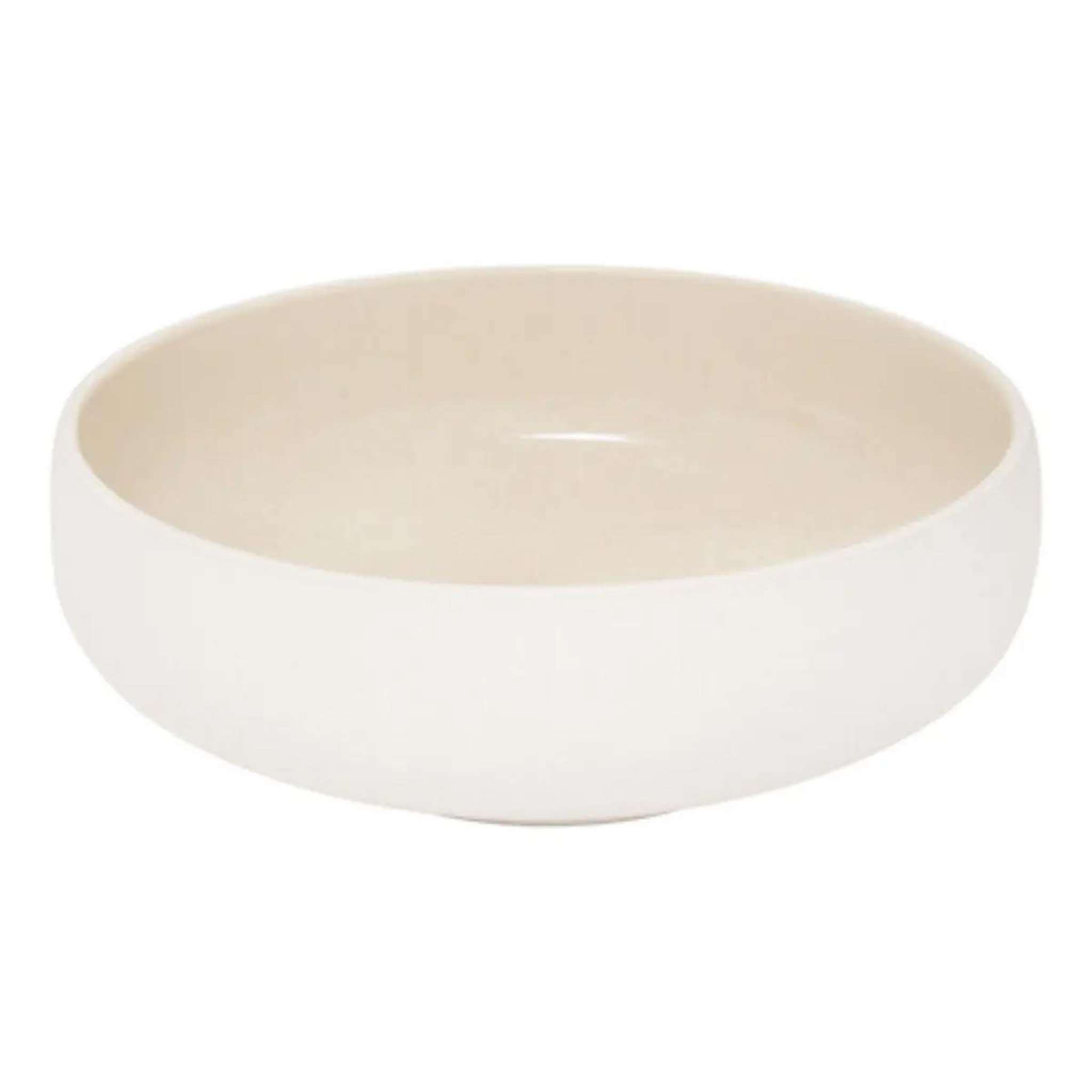 Voir la diapositive 2 : SECRET DE GOURMET Lot de 6 assiettes creuses  chiara  16cm beige