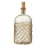 Voir la diapositive 1 : Paris Prix Bouteille Design  Tricot  32cm Transparent & Naturel