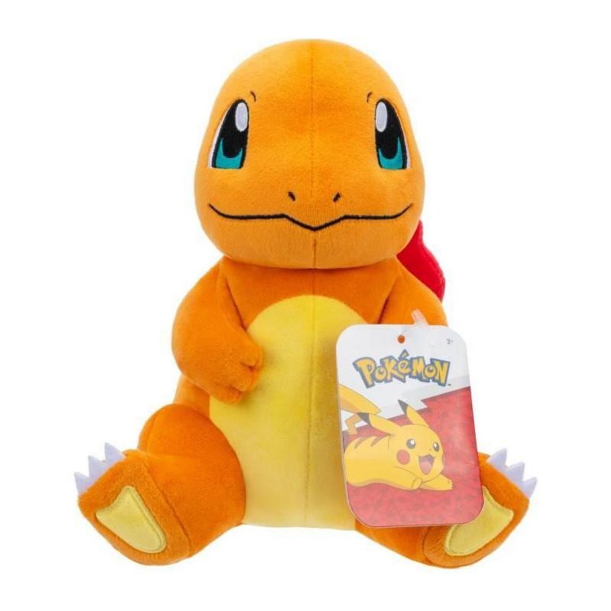BANDAI Peluche - BANDAI - Pokémon Salameche - 20 cm, pure douceur et tendresse