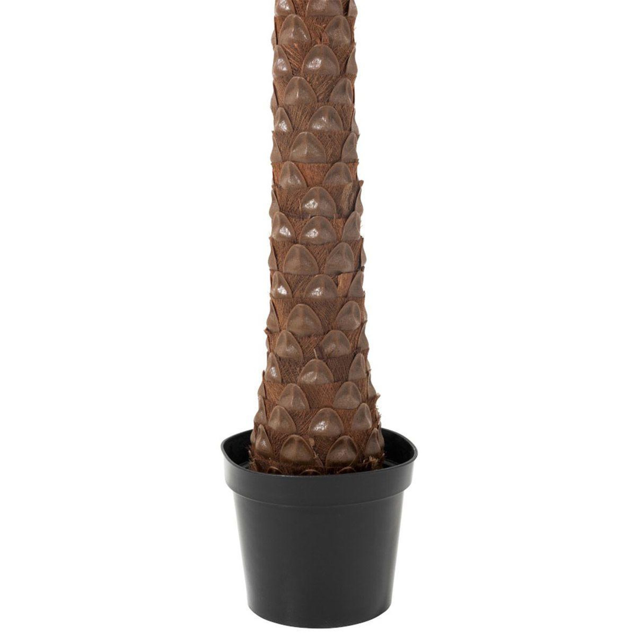 Voir la diapositive 3 : J-LINE Plante artificielle  palmier 4 noix de coco  350cm vert