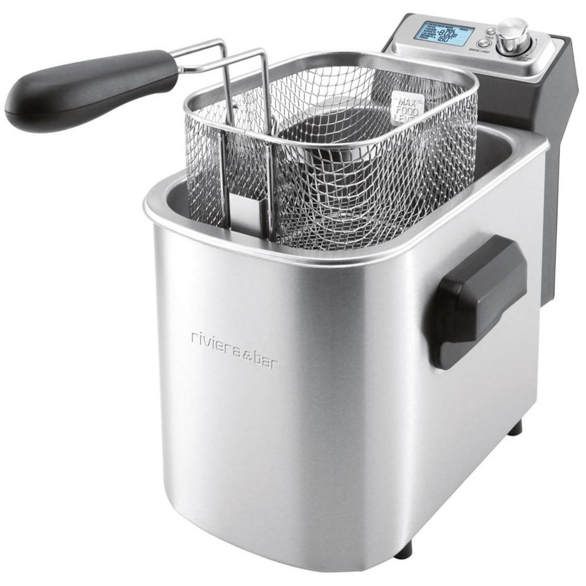 Riviera & Bar Friteuse semi-pro 4l 2250w inox - qfe580