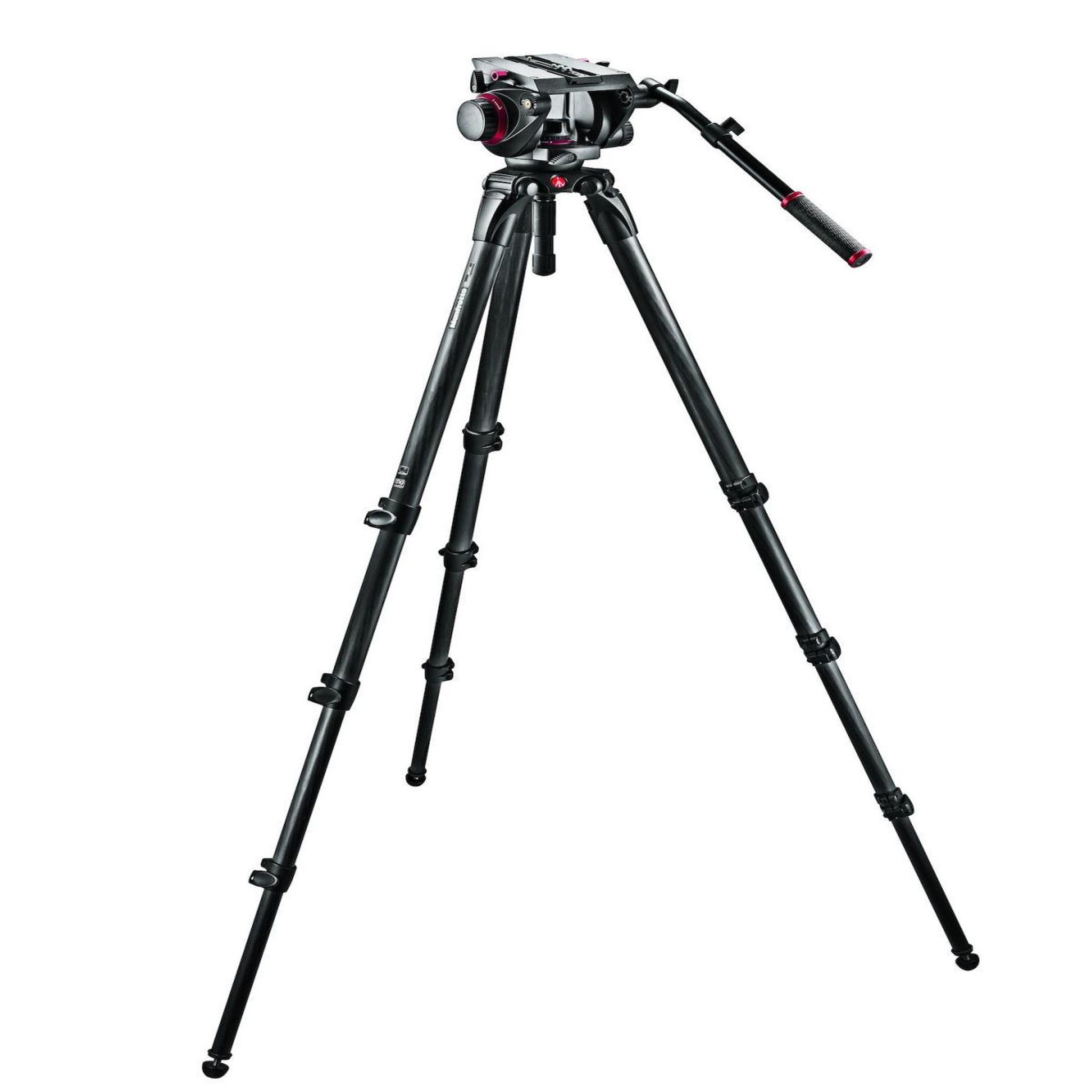 MANFROTTO Manfrotto 509HD,536K trépied Caméras numériques 3 pieds Noir