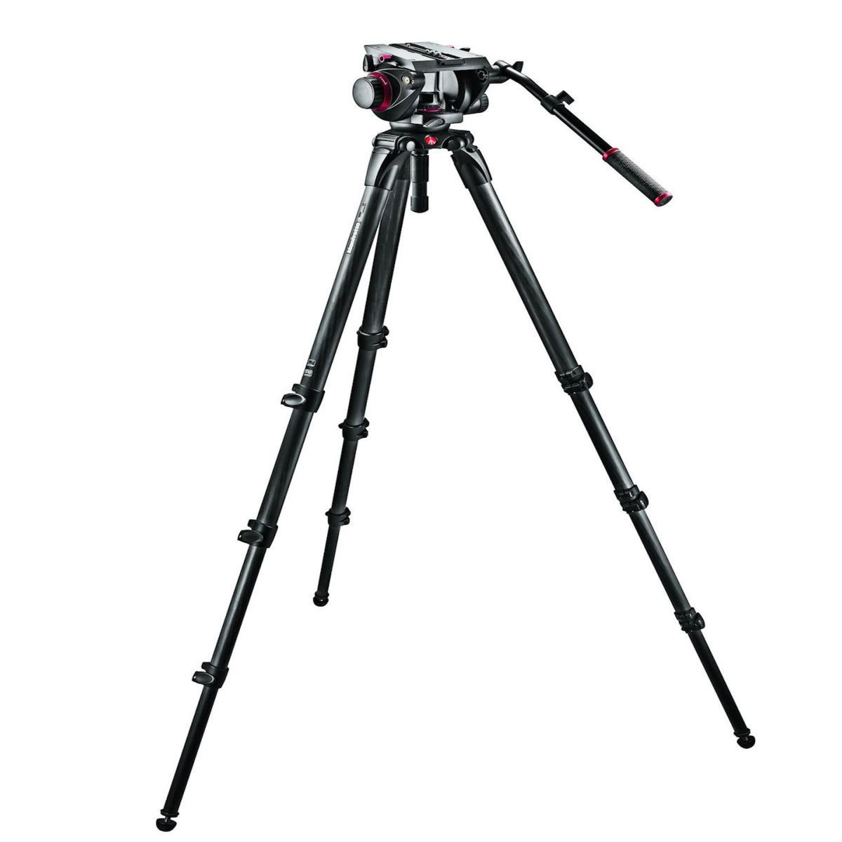 MANFROTTO Manfrotto 509HD,536K trépied Caméras numériques 3 pieds Noir