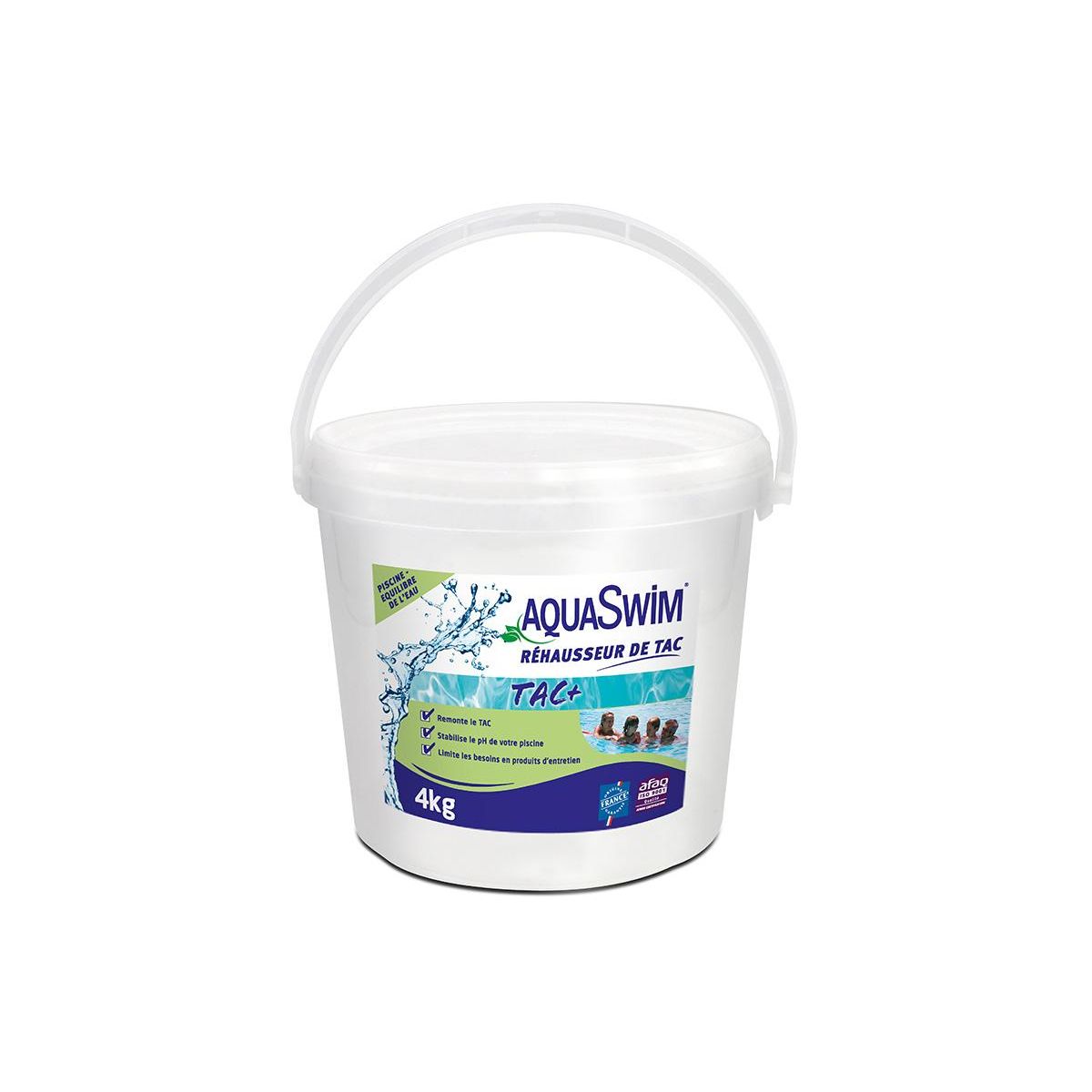 AQUASWIM Réhausseur d'alcalinité TAC+ 4 kg - Aquaswim