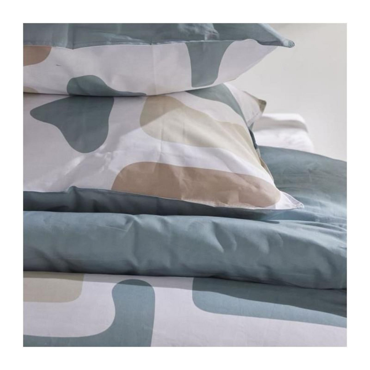 Today Parure de couette - TODAY - Sunshine 17.29 - 220x240cm - 2 personnes - Imprimée - Coton 57 fils