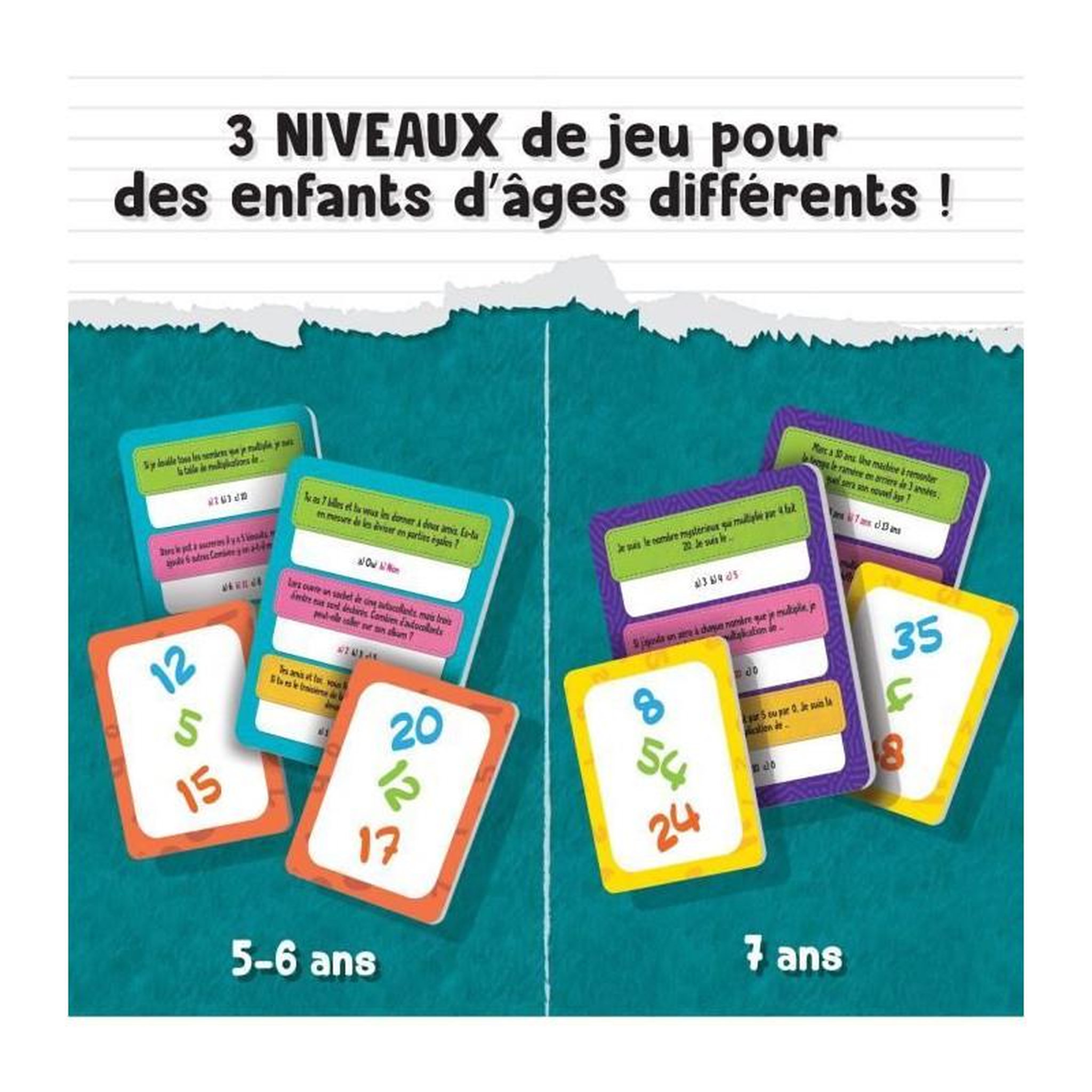 Voir la diapositive 4 : LISCIANI GIOCHI Génius Talent school - le jeu des multiplications et problemes - s'adapte aux différents niveaux. - LISCIANI