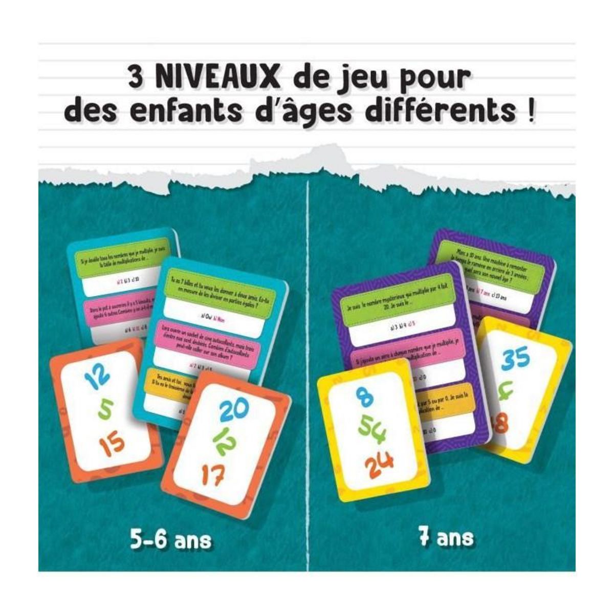 LISCIANI GIOCHI Jeu éducatif Lisciani Giochi Génius Talent School - Multiplications et Problèmes