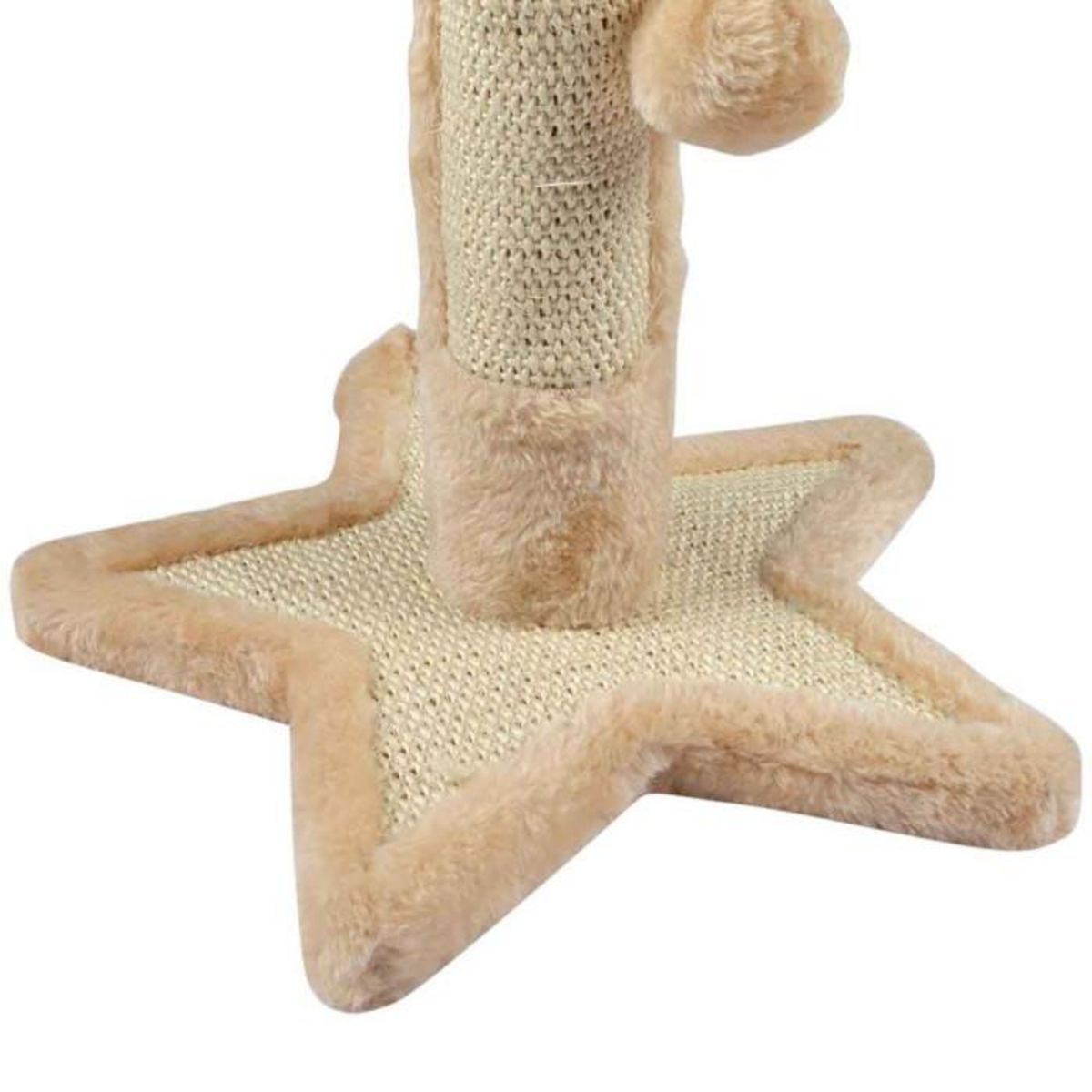 Paris Prix Arbre à Chat avec Socle  Étoile  33cm Écru