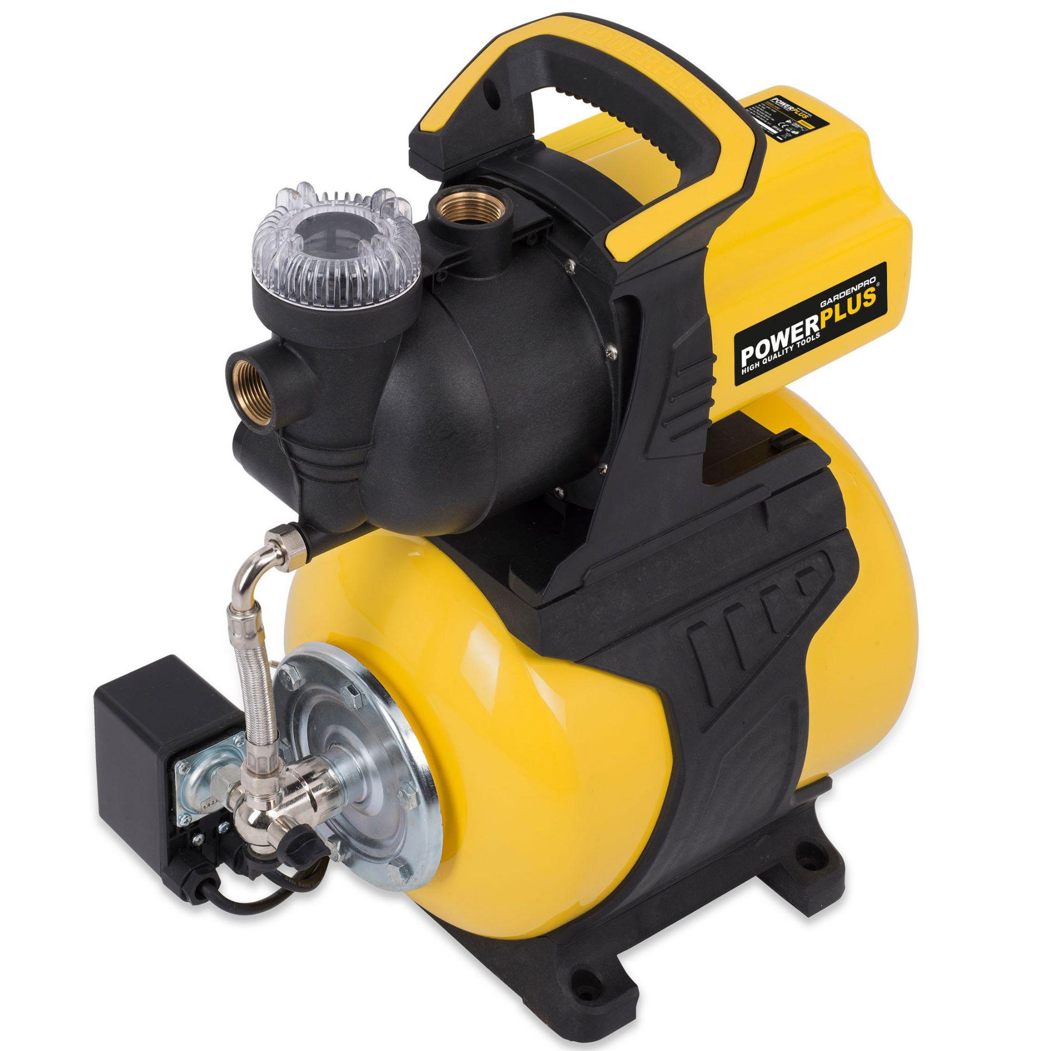 Voir la diapositive 3 : POWERPLUSWATER Surpresseur avec préfiltre 600w 3000l-h