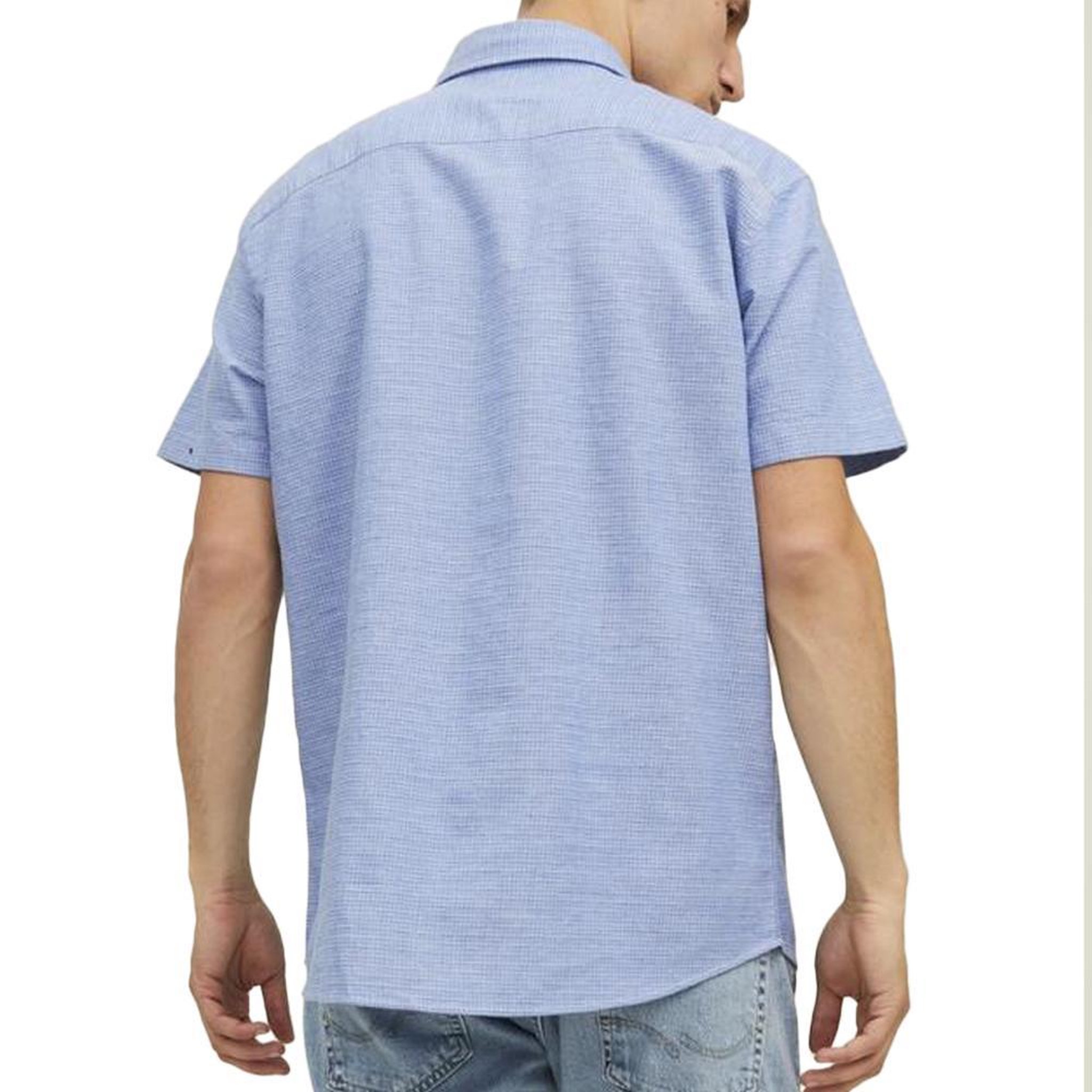 Voir la diapositive 2 : Jack & Jones Chemisette Bleu Homme Jack & Jones Habel