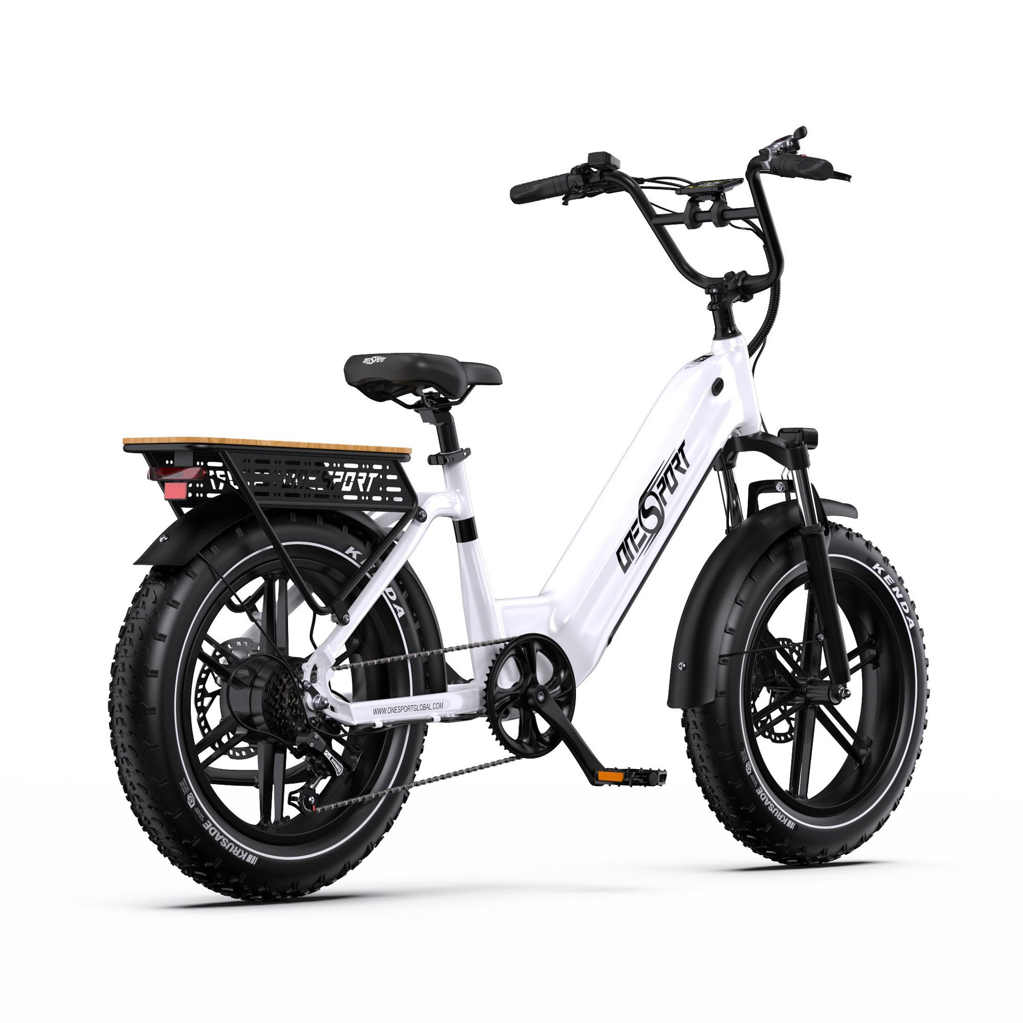Voir la diapositive 4 : ONESPORT Vélo électrique Onesport OT08 à gros pneus