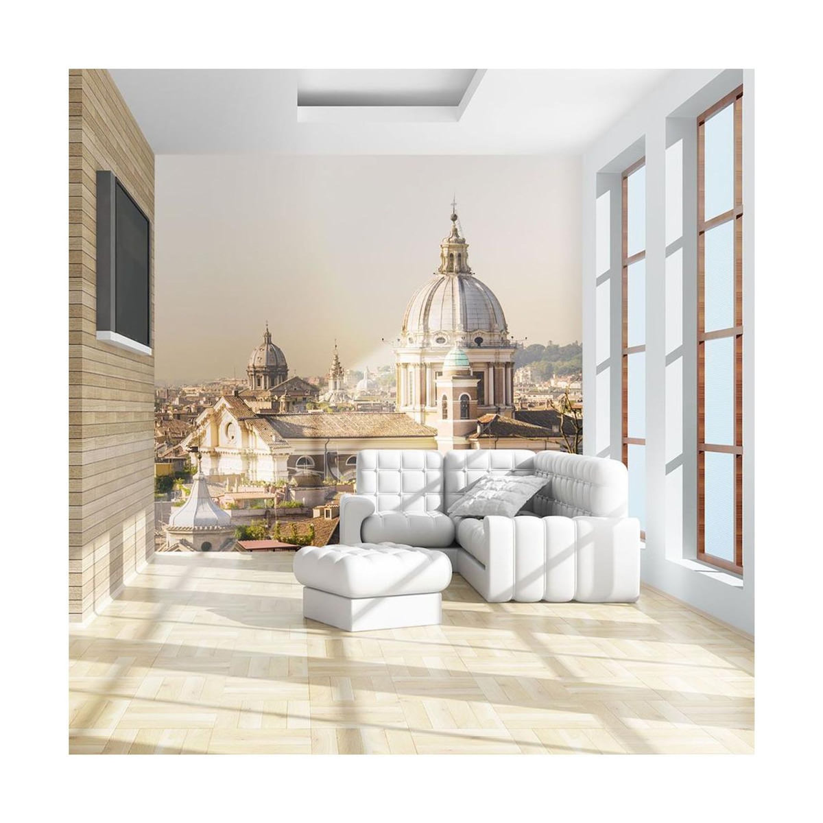 Paris Prix Papier Peint  Rome & Vue à Vol D'oiseau