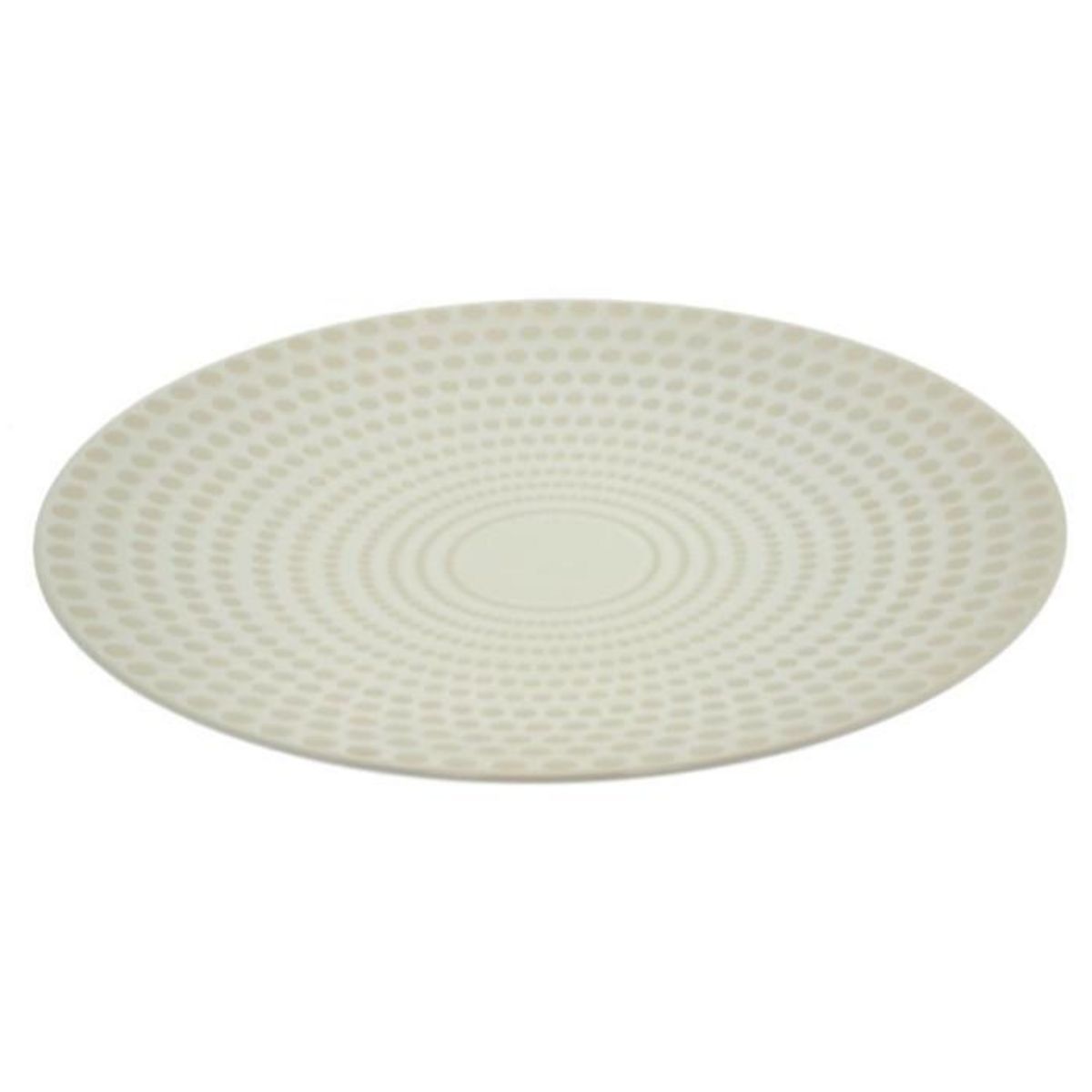 SECRET DE GOURMET Lot de 6 Assiettes Plates  Galaxy  27cm Blanc