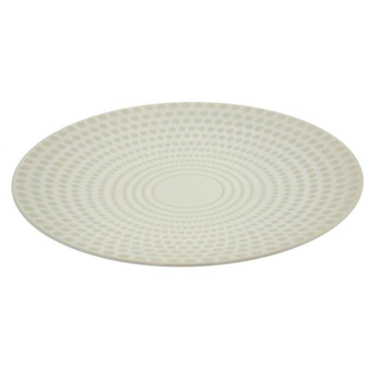SECRET DE GOURMET Lot de 6 Assiettes Plates  Galaxy  27cm Blanc