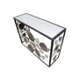 Voir la diapositive 4 : Paris Prix Console Design en Métal  Flora  111cm Multicolore