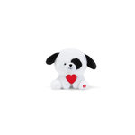 Trudi peluche chien coeur rouge - taille XS