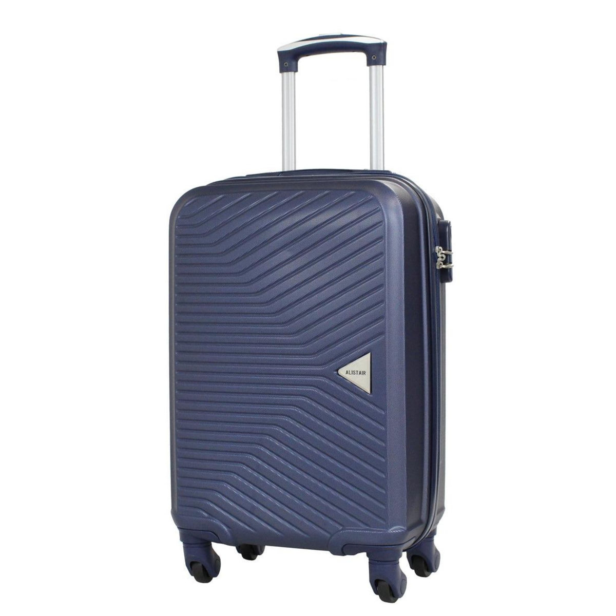 Alistair Valise cabine Alistair - Collection Iron - 4 roues - ABS ultra résistant - Noir