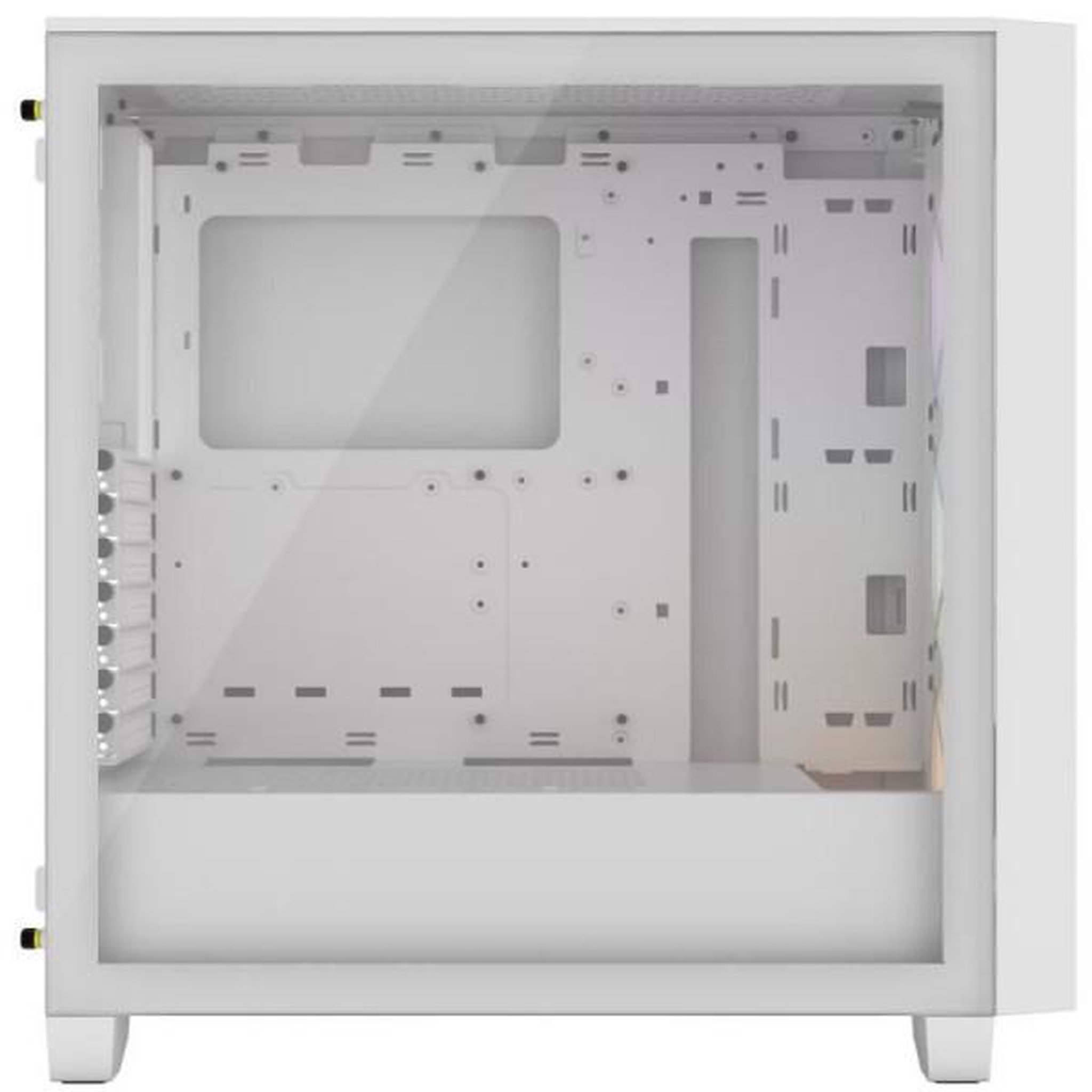 Voir la diapositive 3 : Corsair Boitier pc - corsair - 3000d rgb airflow - atx moyen-tour - 3 ventilateurs ar120 rgb - blanc