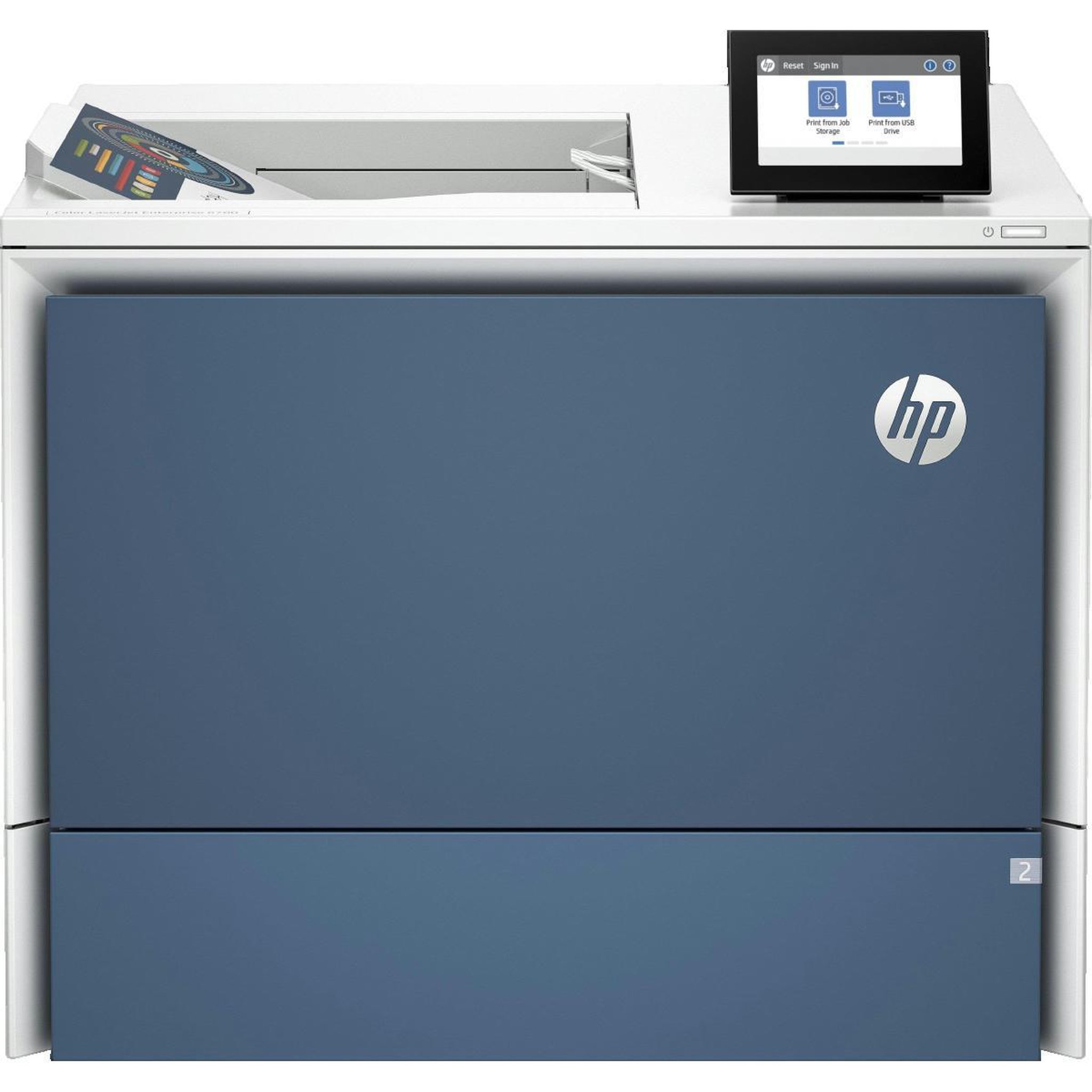 Voir la diapositive 2 : HP Imprimante laser HP Color LaserJet Enterprise 6700dn couleur