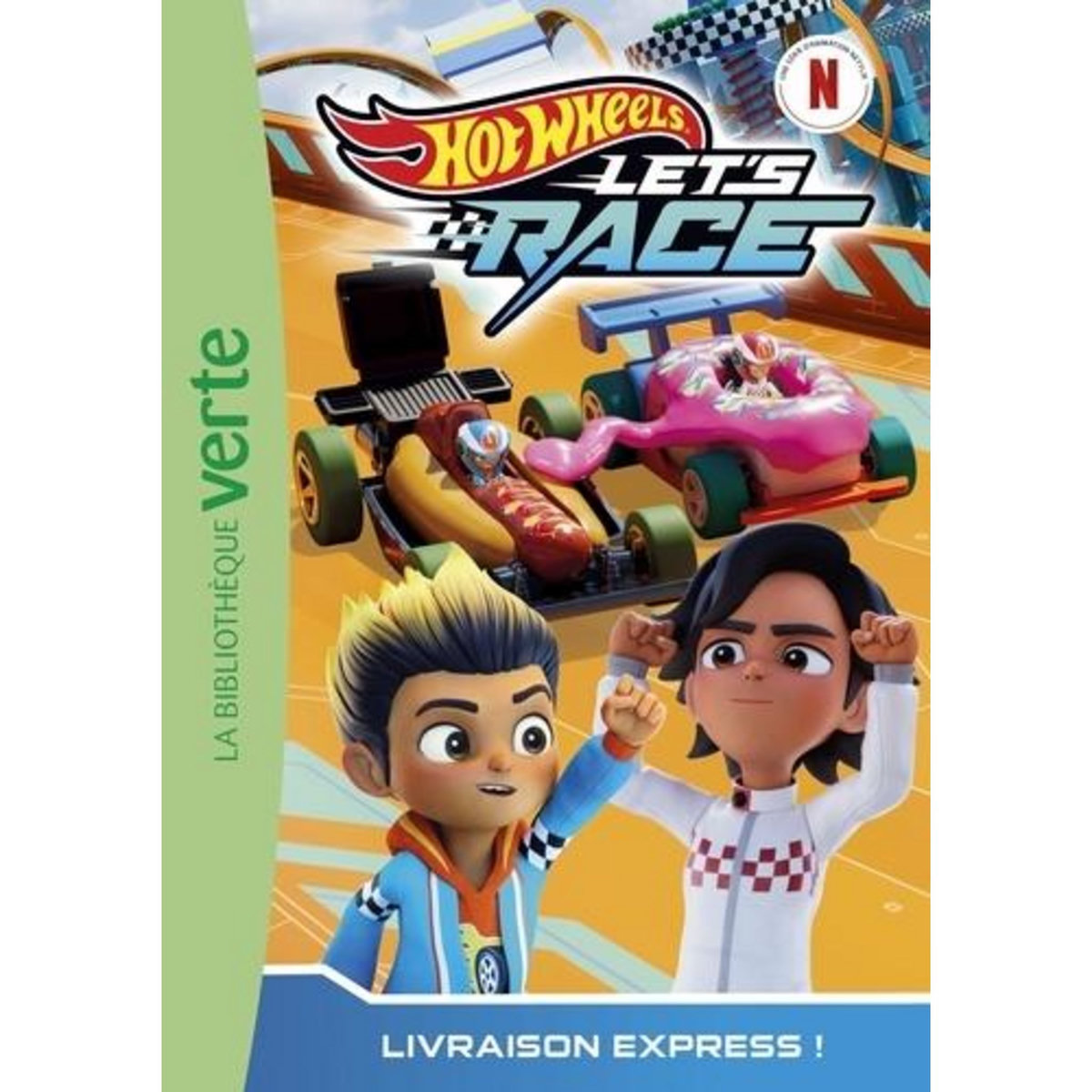 HOT WHEELS LET'S RACE TOME 4 : LIVRAISON EXPRESS !, Mattel