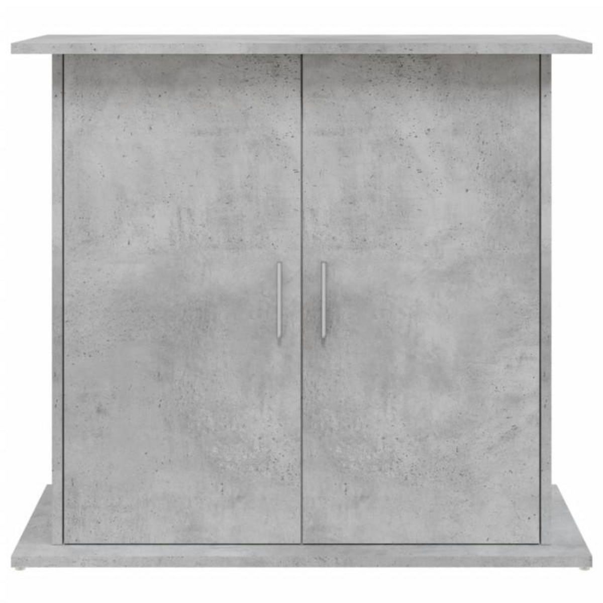 VIDAXL Support pour aquarium gris béton 81x36x73 cm bois d ingénierie