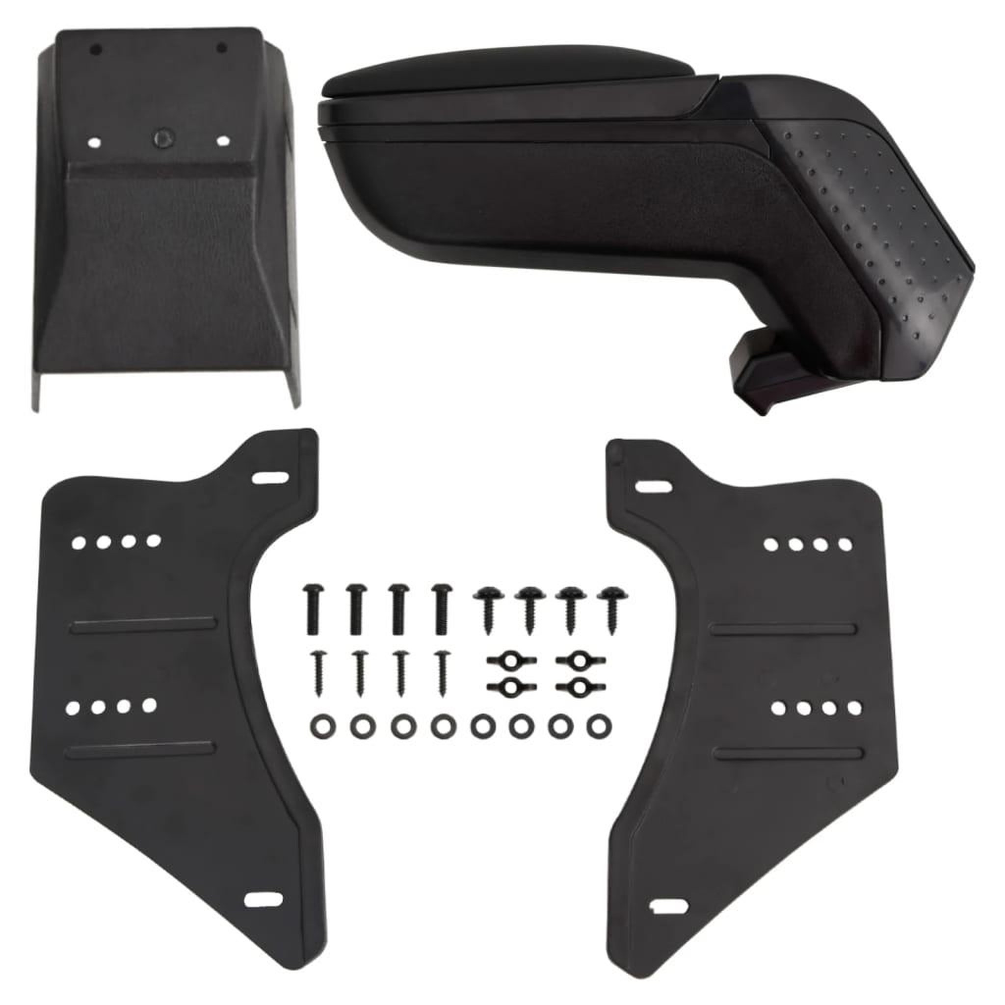 VIDAXL Accoudoir de voiture universel noir 13x33x(33-53) cm ABS