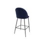Voir la diapositive 5 : LISA DESIGN Antigua - lot de 2 tabourets de bar - en velours bleu