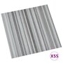 VIDAXL Planches de plancher autoadhesives 55 pcs PVC 5,11m^2 Gris clair