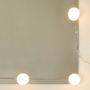 Voir la diapositive 3 : VIDAXL Coiffeuse avec LED Chene marron 74,5x40x141 cm