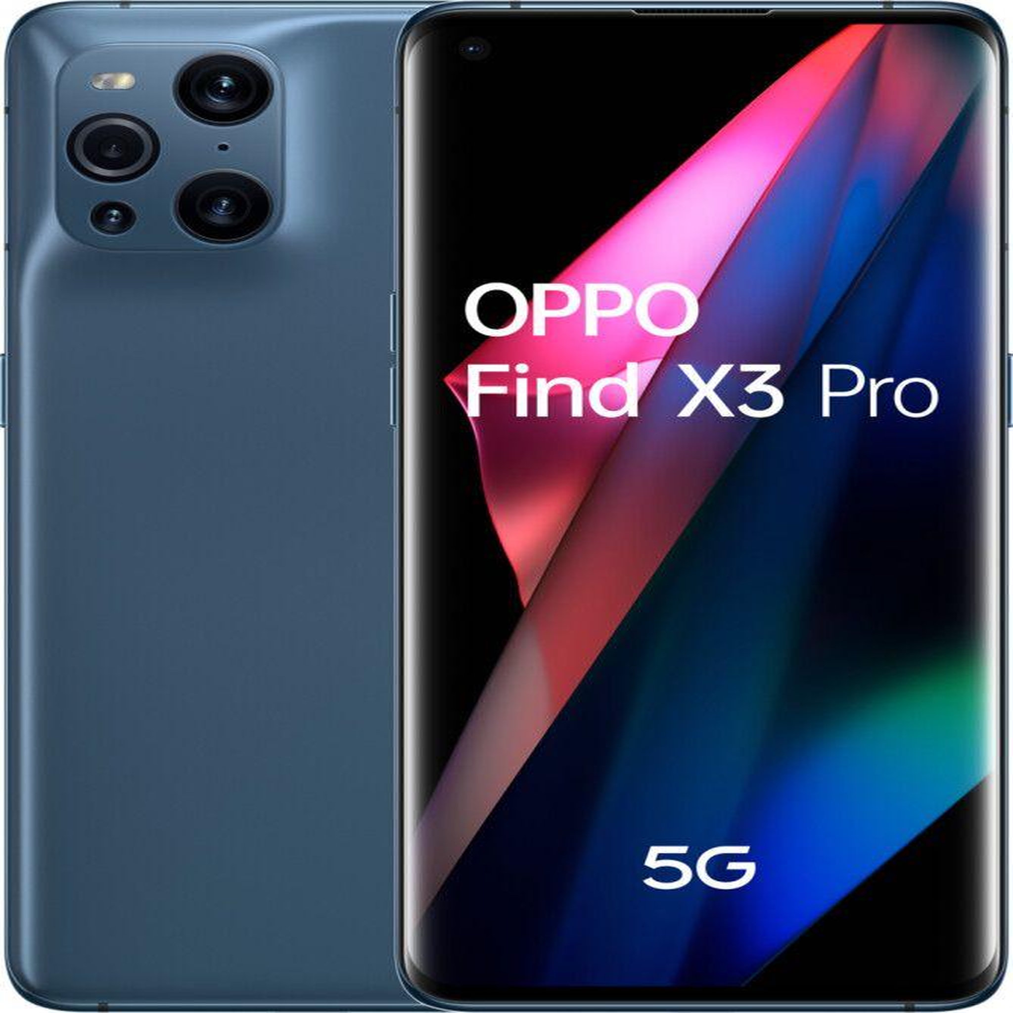 Voir la diapositive 1 : OPPO Find X3 Pro Reconditionné 256 Go - Grade A - Bleu