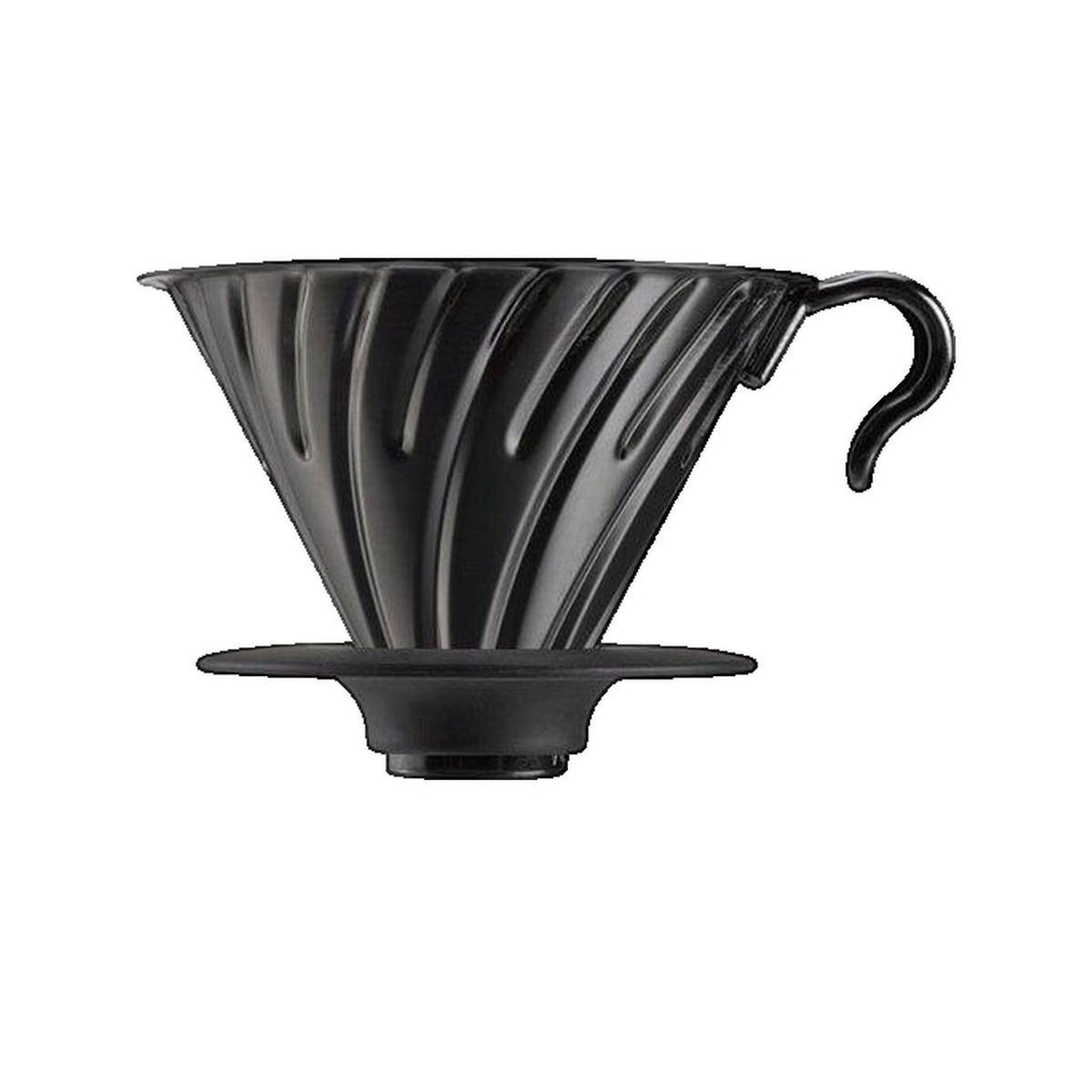 HARIO Dripper à café Hario Drip V60-02 métal noir