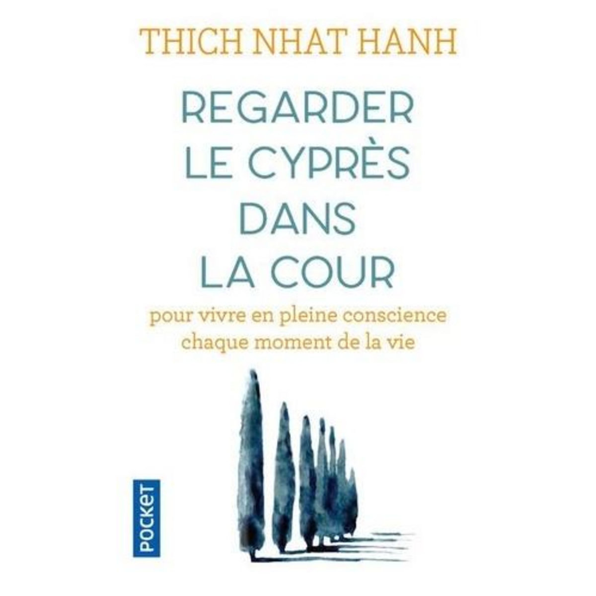 REGARDER LE CYPRES DANS LA COUR. POUR VIVRE EN PLEINE CONSCIENCE CHAQUE MOMENT DE LA VIE, Thich Nhat Hanh