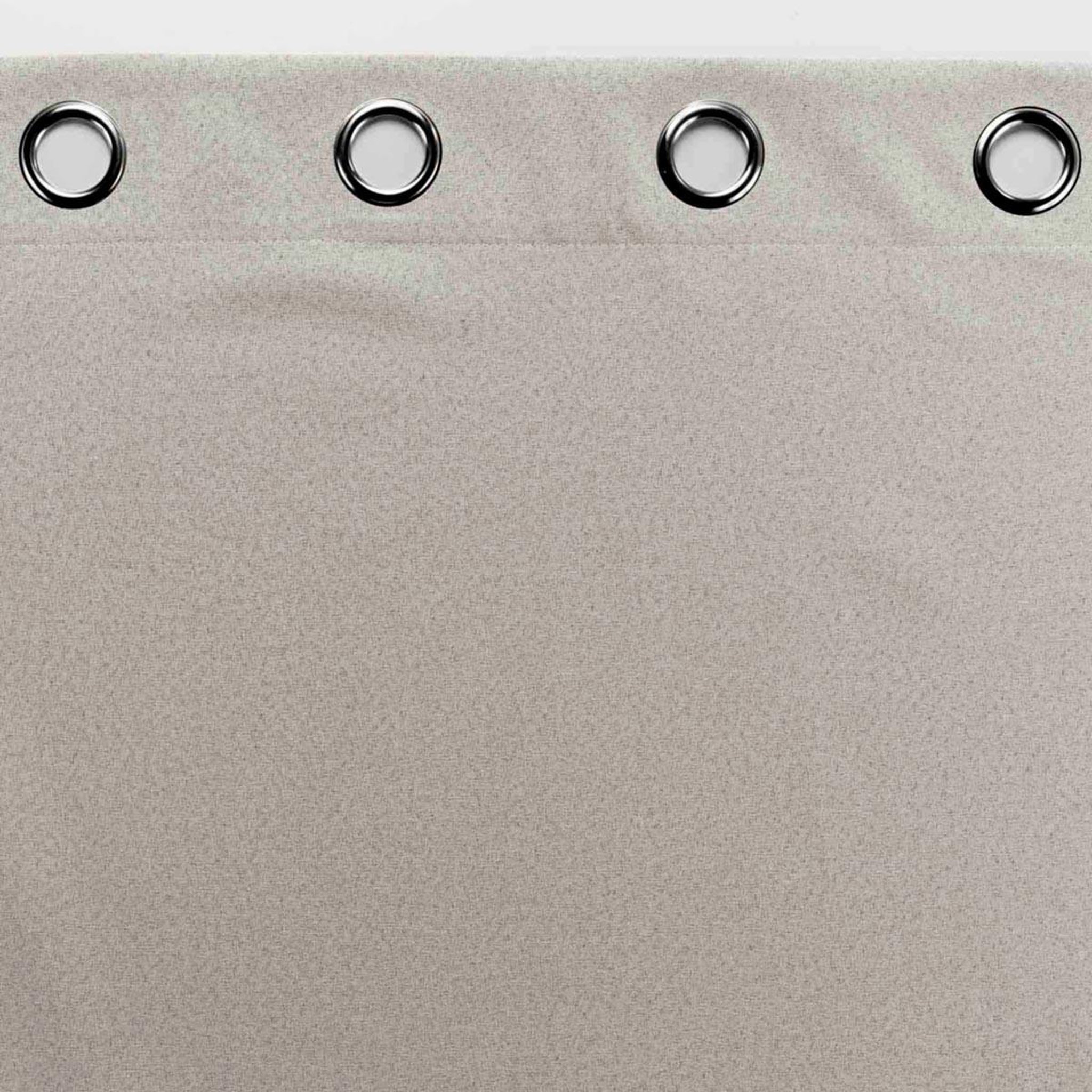 Voir la diapositive 3 : Douceur d'Intérieur Rideau occultant à œillets  occultiss  135x180cm lin