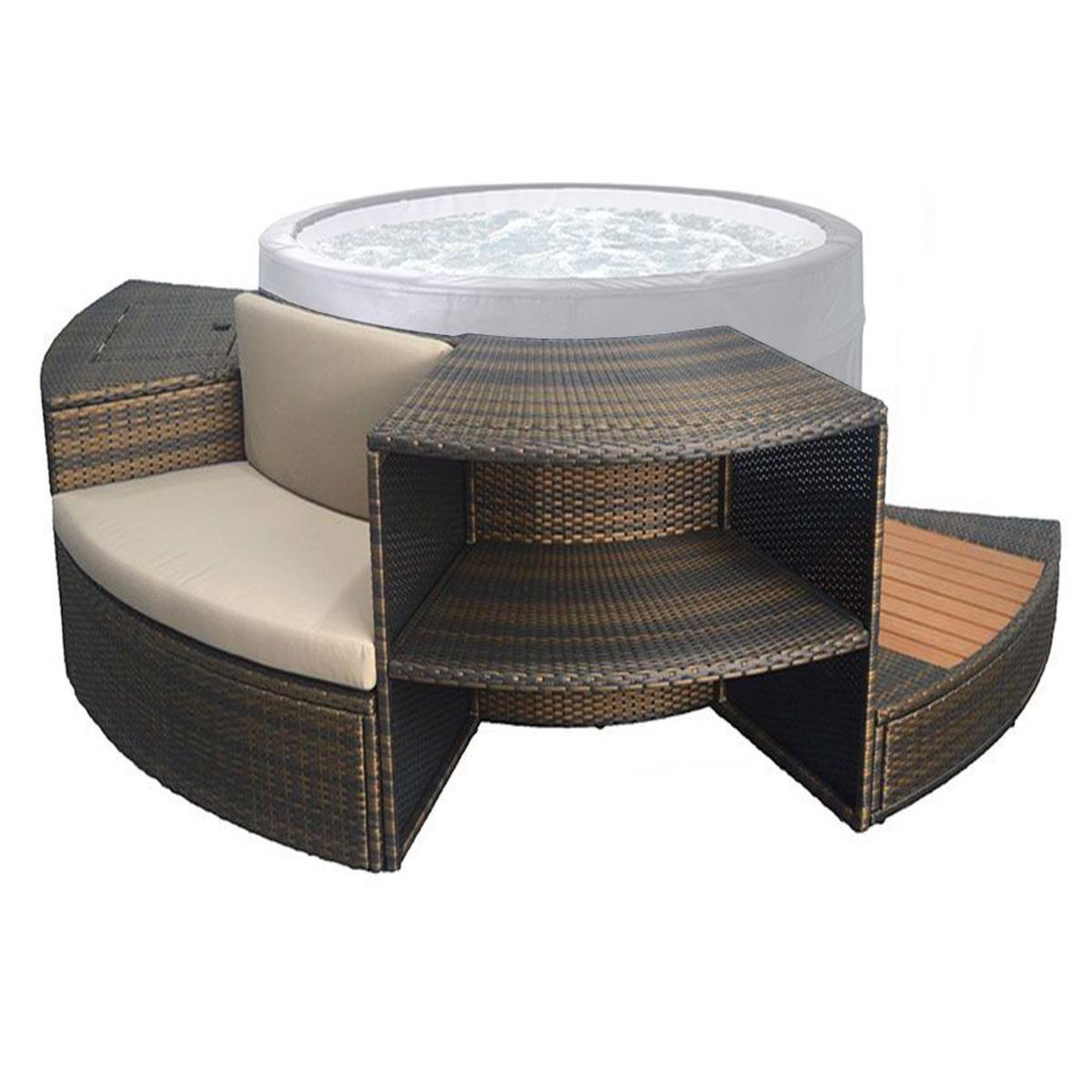 Netspa Mobilier 5 modules pour spa portable semi-rigide Vita - Netspa