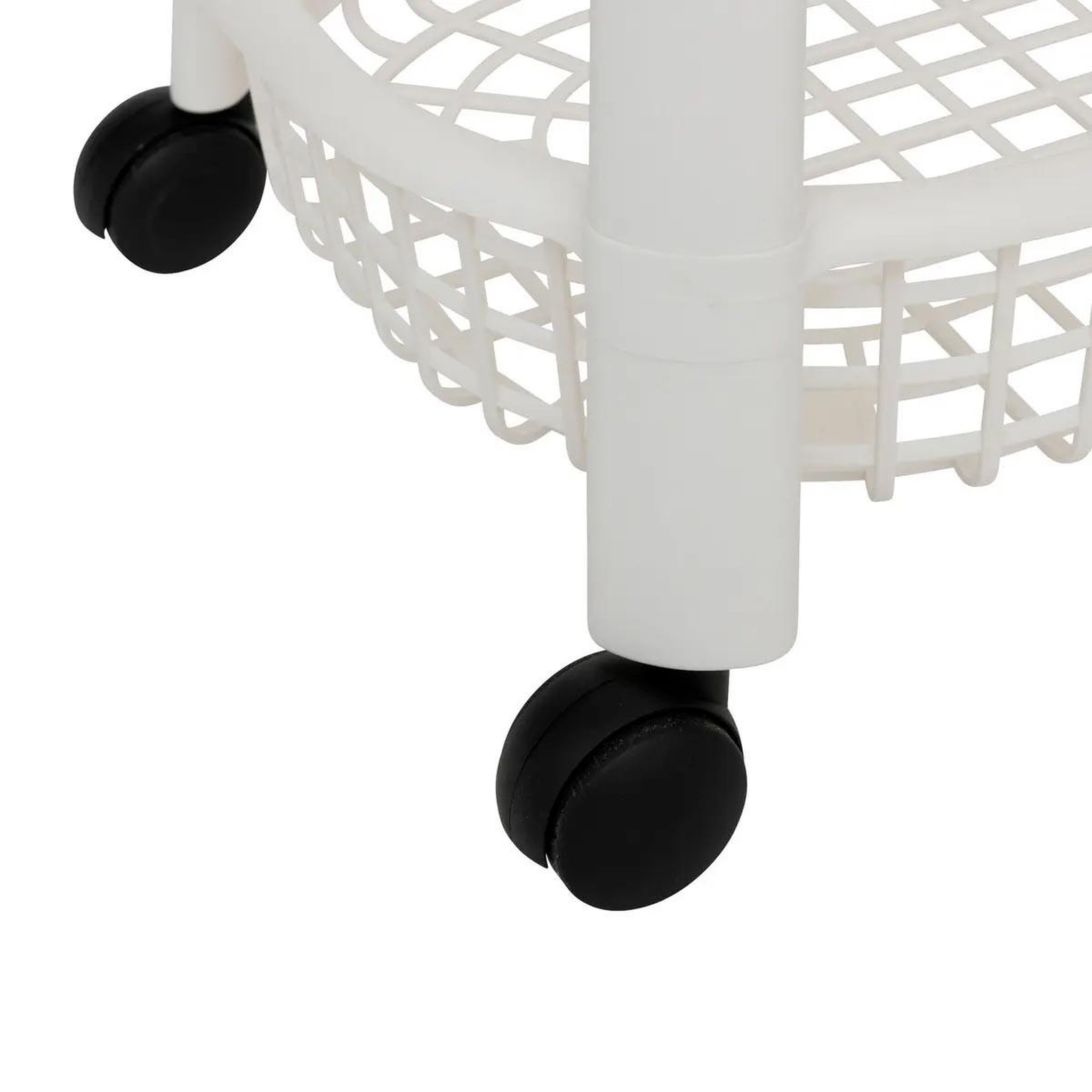 Voir la diapositive 3 : FIVE Desserte de cuisine 4 niveaux  resserre  79cm blanc