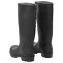 Voir la diapositive 5 : VIDAXL Bottes de pluie noir taille 40 PVC