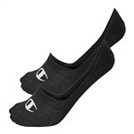 CHAMPION Chaussettes Invisibles Homme/Femme  Champion. Coloris disponibles : Noir