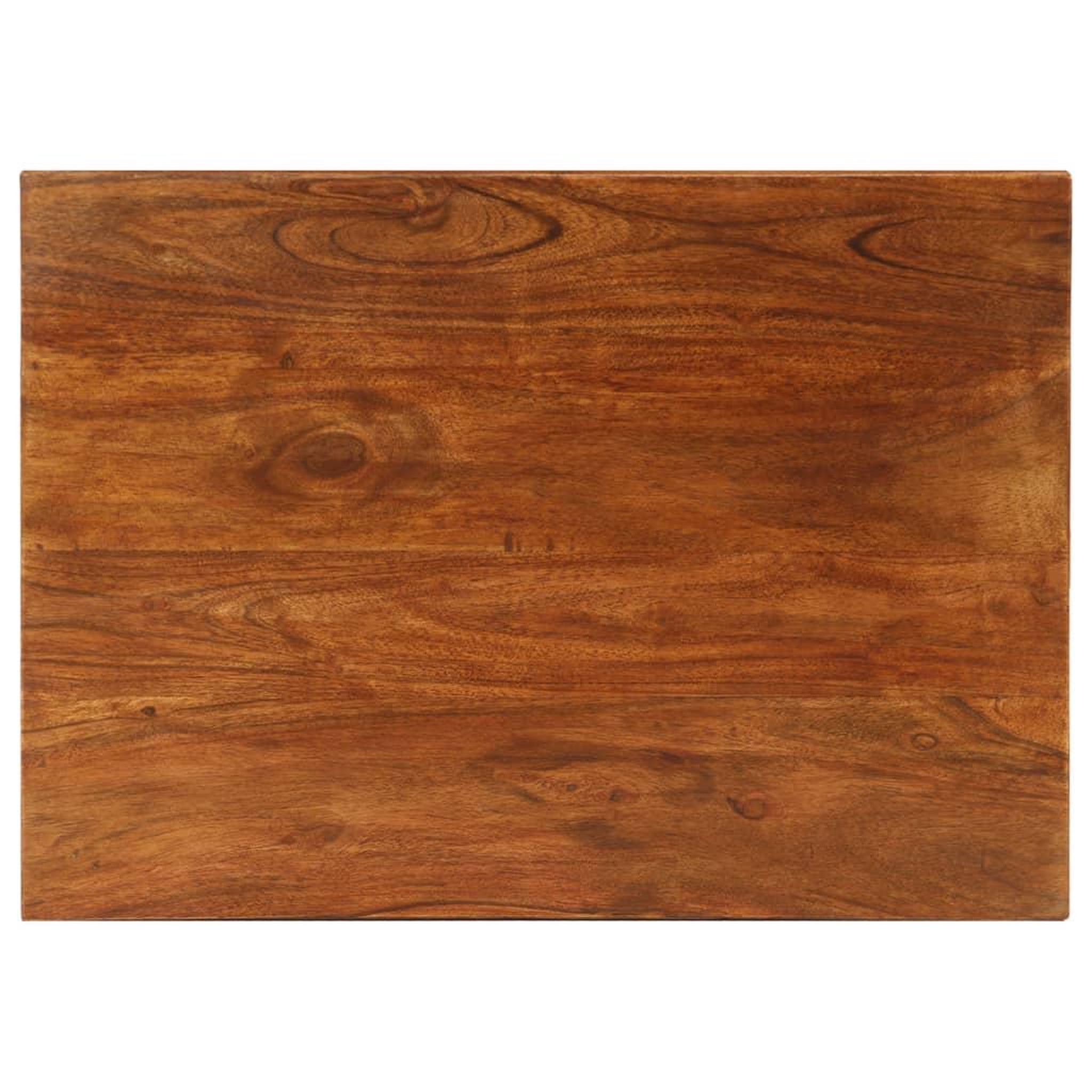 Voir la diapositive 5 : VIDAXL Table gigogne 3 pcs Bois massif d'acacia 50x35x50 cm Marron
