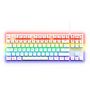 Voir la diapositive 2 : THE G-LAB Clavier gamer KEYZ MERCURY FR BLANC