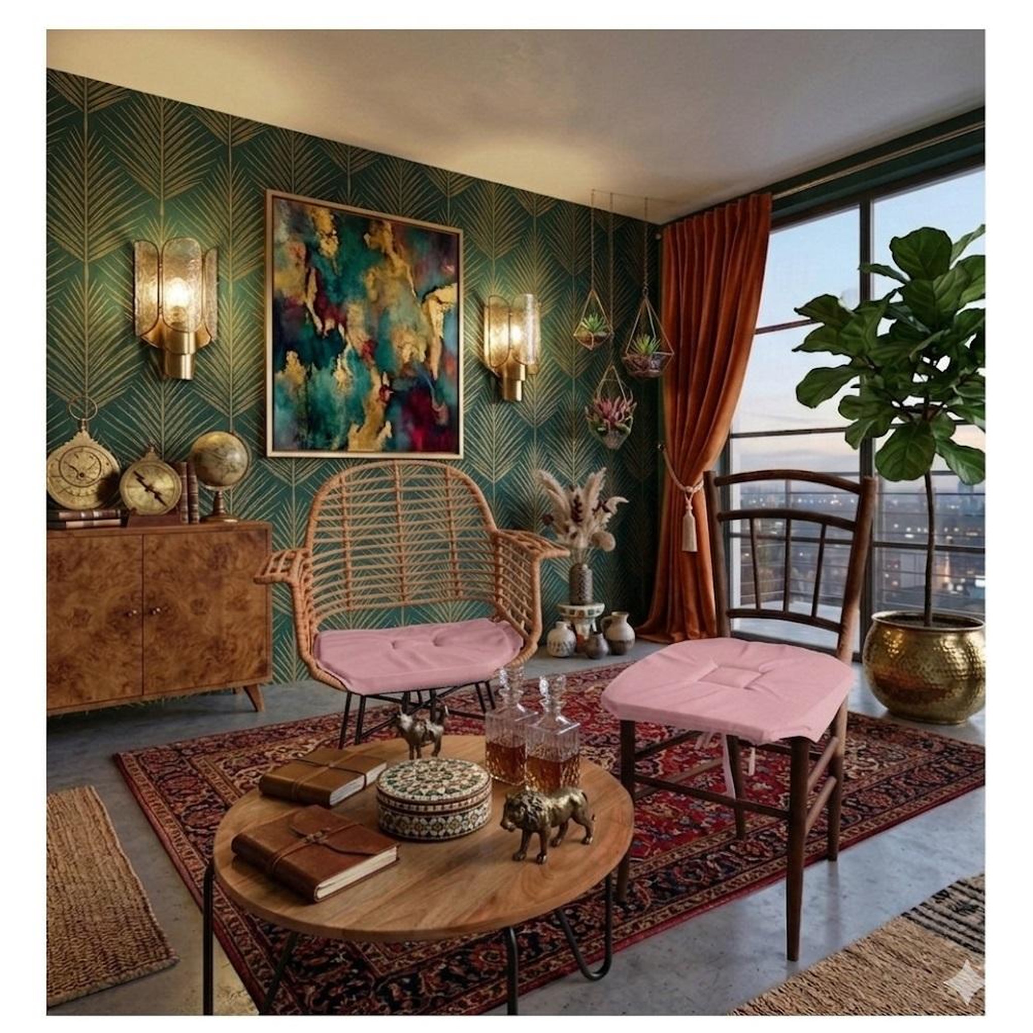 Voir la diapositive 3 : Eden Galette de chaise 4 rabats collection nelsen