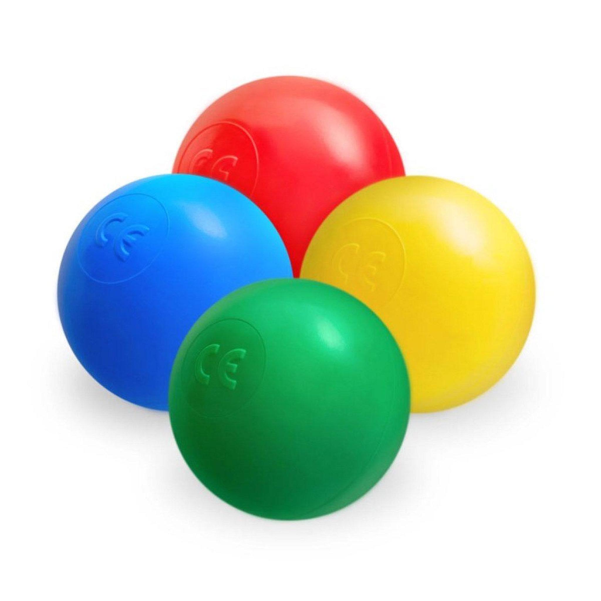 PLUSH NEST 200 balles de piscine 6 cm multicolores