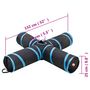 Voir la diapositive 6 : VIDAXL Tunnel pour chats a 4 voies Noir et bleu 132 cm Polyester