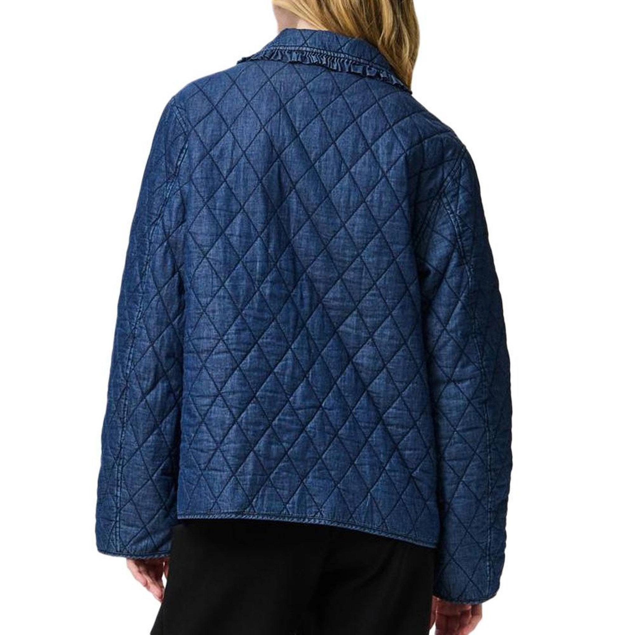Voir la diapositive 2 : Pieces Veste Bleu Femme Pieces Caura