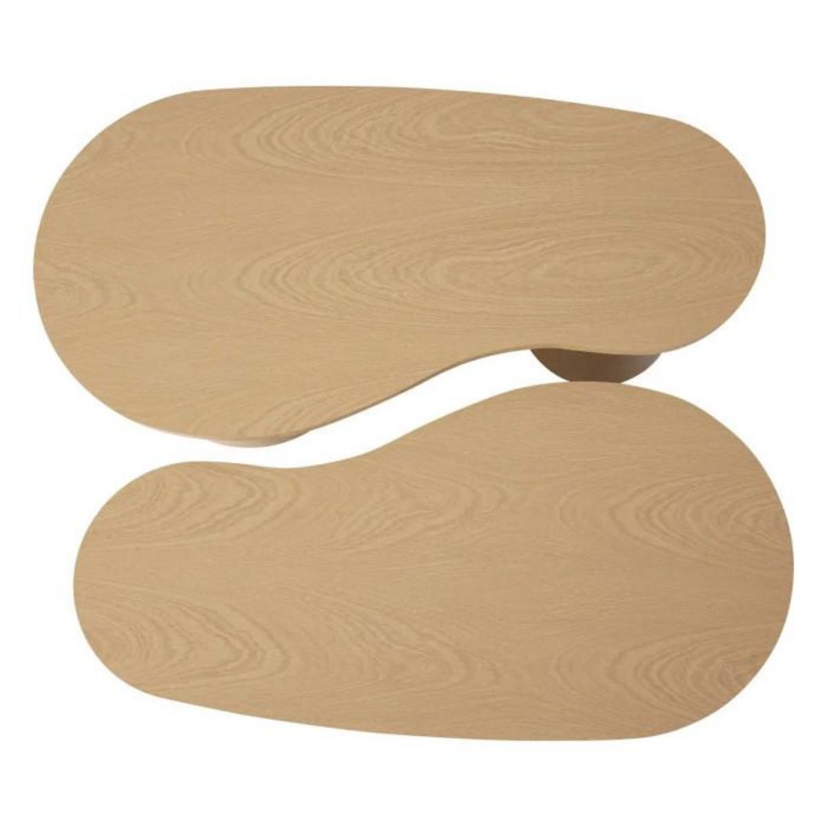 ATMOSPHERA Lot de 2 Tables Basses  Soleya  99cm Naturel