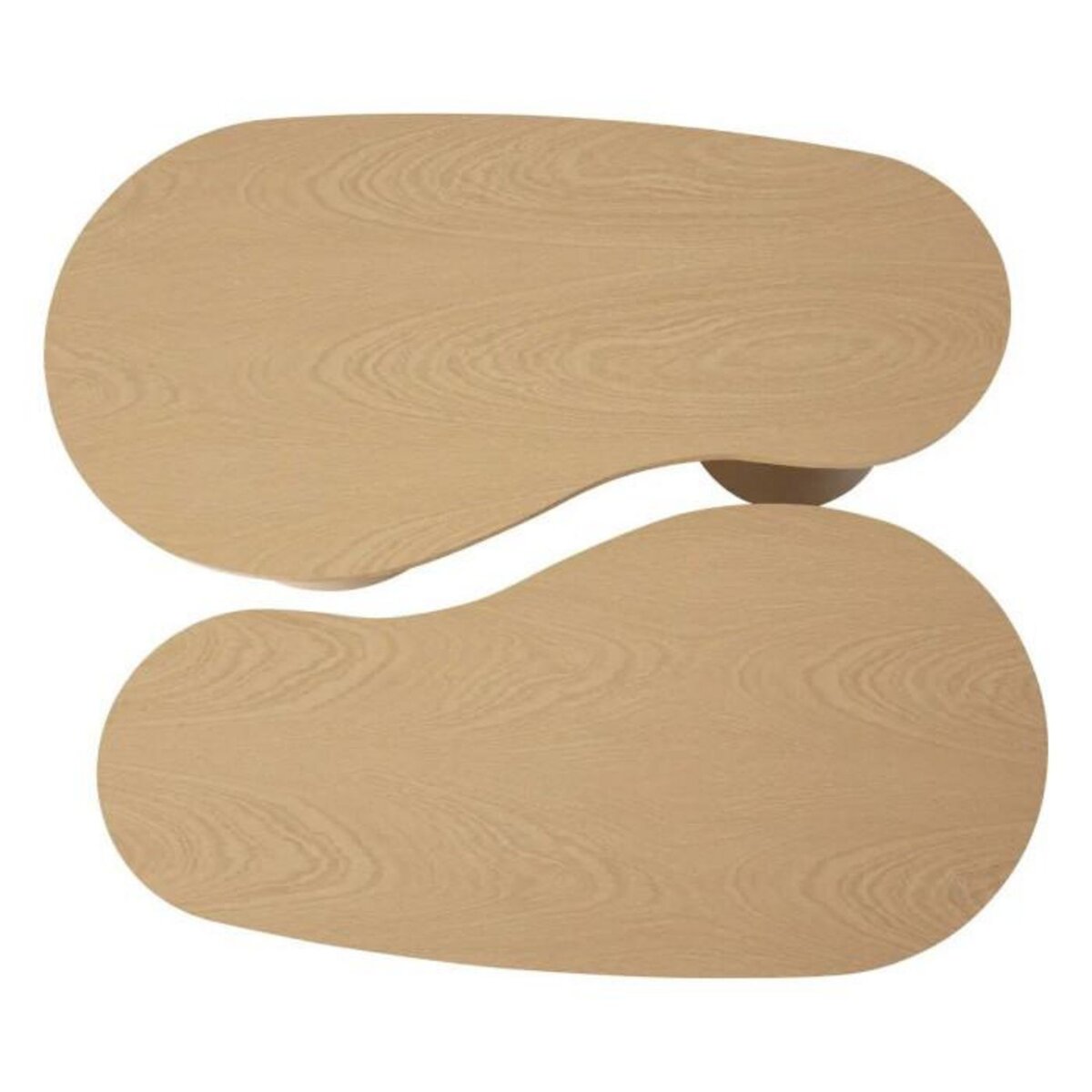 ATMOSPHERA Lot de 2 Tables Basses  Soleya  99cm Naturel